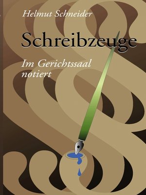 cover image of Schreibzeuge
